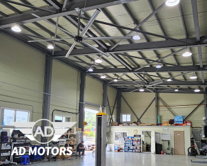 AD MOTORS SKFAN 대형실링팬 산업용실링팬 BLDC 모델 - 세강솔루션(주)156